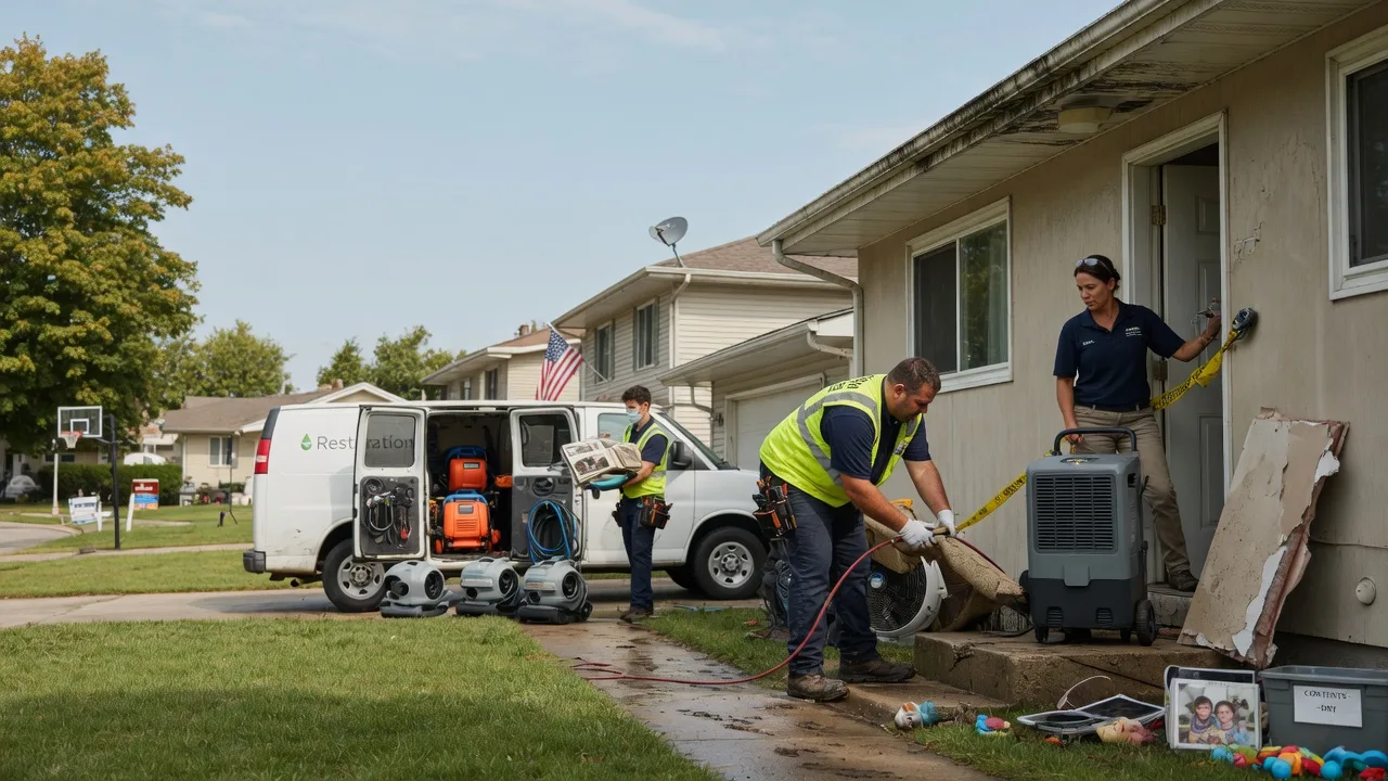 Water Damage Restoration in Bulger, PA near me